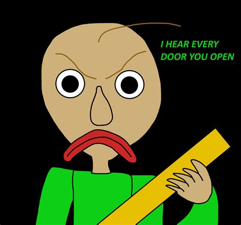 Image result for Baldi Angry