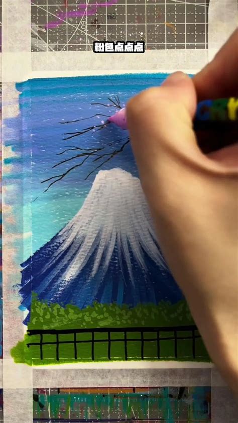 雪山简笔画 的图像结果