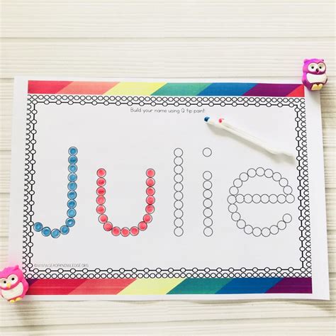 Free Editable Name Tracing Homework: Print & Learn!