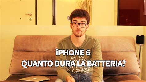Quanto dura la batteria su iPhone 6?   Q&A Sunday   YouTube