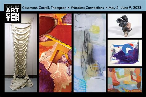 Exhibition Calendar – Oliver Art Center