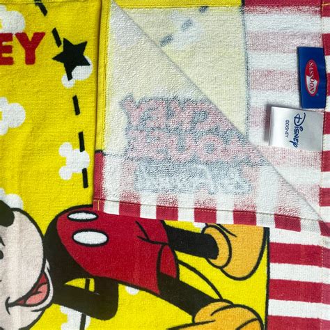Disney Mickey Mouse Kids Hooded Poncho in 400 GSM – Sassoon Fab