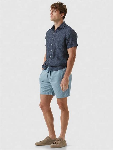 Rodd & Gunn Ellerslie Linen Slim Fit Short Sleeve Shirt