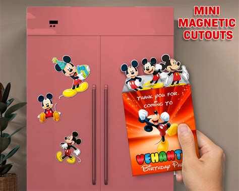 Mickey Mouse Theme Mini Magnetic Return Gift Pack | Return Gifts ...