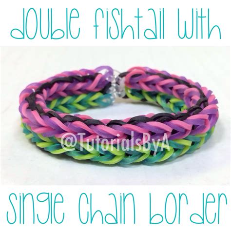 Double Fishtail Rainbow Loom