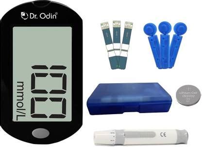 Dr. Odin Blood Glucose Meter Kit ( Blood Glucose Meter , Lancing Device ...