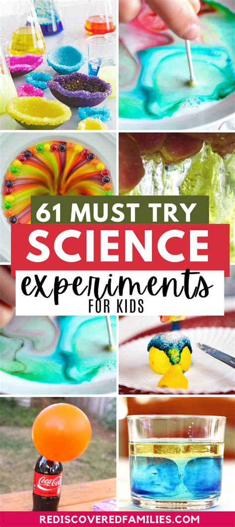 Science Experiments for Kids 的图像结果