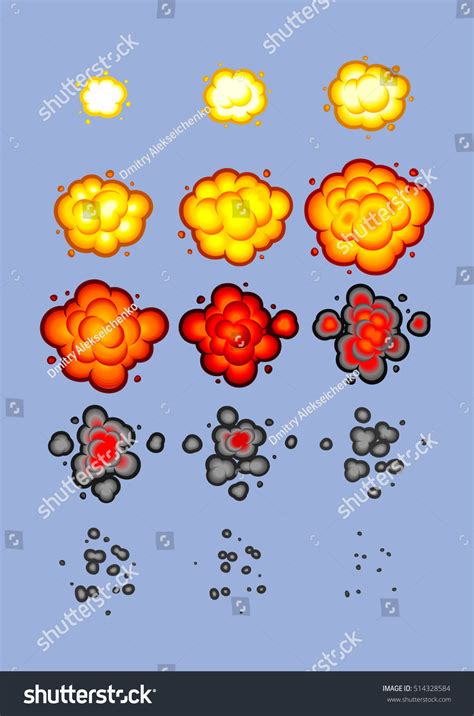 Explosion Sprite Animation 的图像结果