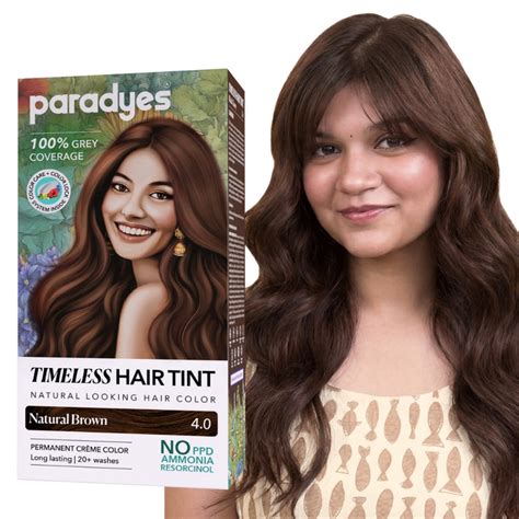 Timeless Hair Tints – PPD, Ammonia & Resorcinol-Free Grey Coverage ...