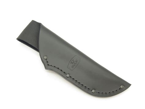 Buck 113 Ranger Skinner Black Leather Fixed Blade Knife Sheath ...