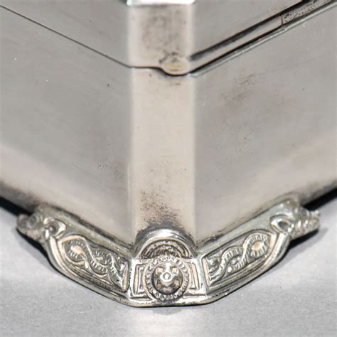 Vintage Garrard & Co. Ltd. Sterling Silver Box Birmingham Hallmarked