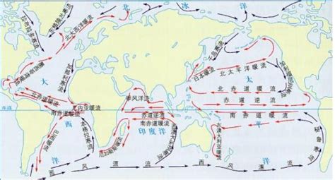 世界地图寒暖流分布图,寒流暖流分布图,寒暖流分布图(第2页)_大山谷图库
