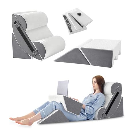 6pcs Orthopedic Bed Wedge Pillow Set for Sleeping, Post Surgery Foam ...