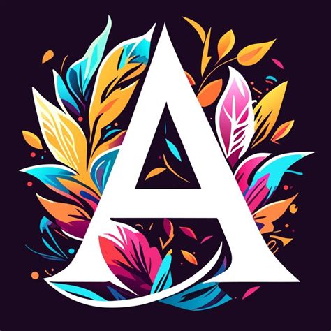 Logo Design A Lettre majuscule anglaise A logo Design | Vecteur Premium ...
