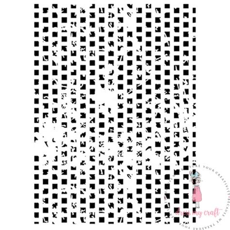 Distressed Blocks - Stencil – Dress my craft