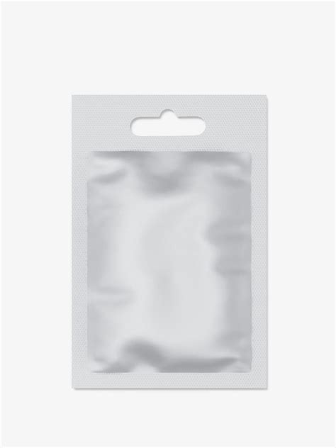 Cosmetic sachet with a hole mockup / matt - Mockups Design