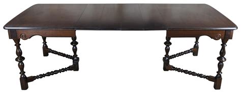 Antique Grand Rapids Chair Co. William and Mary Walnut Dining Room Set ...