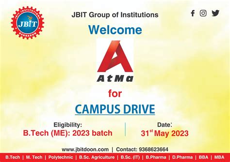 JBIT Dehradun | No 1 Destination For Pool Campus Placement Drive in ...
