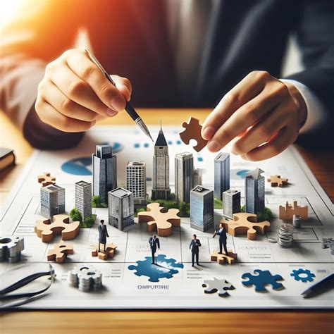 Photo real with strategic planning theme for detailed capture of a team ...