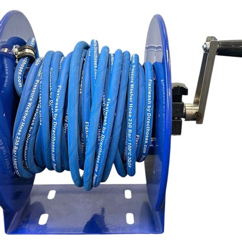 20m Manual Hose Reel complete with hose For Nilfisk Pressure Washers ...