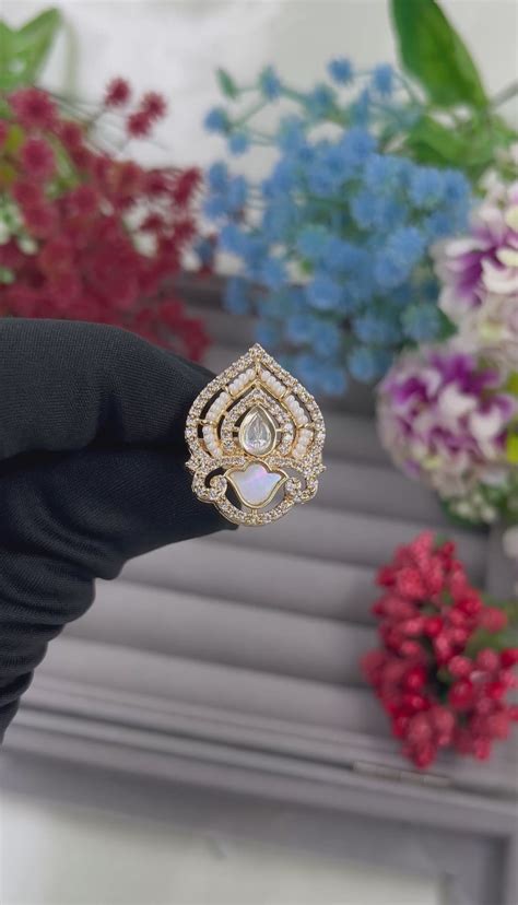 Priya Premium Moissanite Ring – Kaushalya Art Jewellery