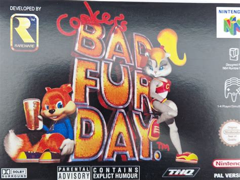 N64 Conker's Bad Fur Day - Pacworld