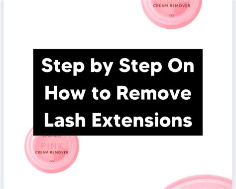Image result for How to Remove Lash Extensions
