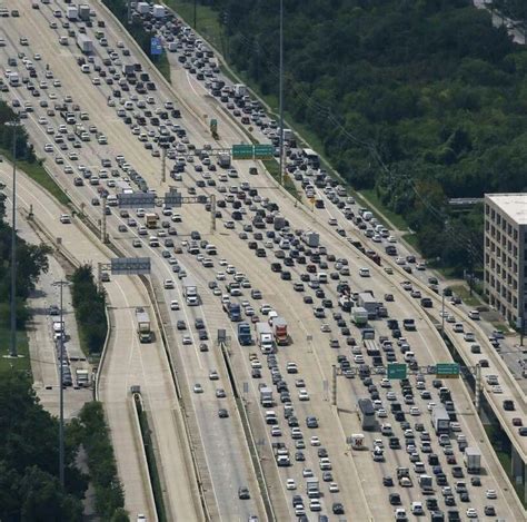 The Katy Freeway The Katy Freeway in Houston, Texas, spans across 26 ...