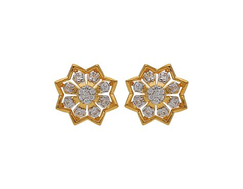 Sree Kumaran | NAKSHATRA ELEGANT WHITE STONE STUD