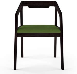 Urban Ladder Sheesham Wood Fabric Study Arm Chair Price in India - Buy ...