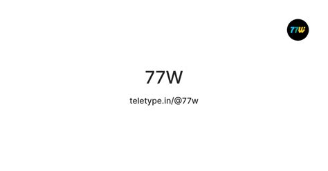 77W — Teletype