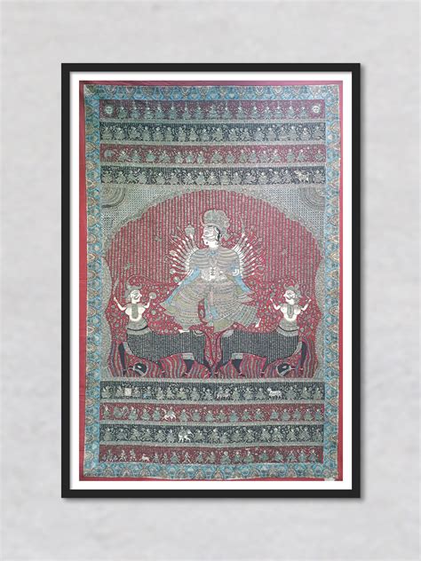 Buy Majestic Blessings Mata Ni Pachedi | Indian Wall Art Paintings
