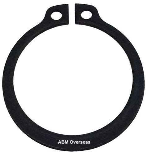 Mild Steel Black External Circlips Manufacturer, Supplier from Mumbai