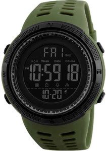 BAJARANG-ENTERPRISE 1251_green_ Digital 1251_green_ Digital Watch - For ...