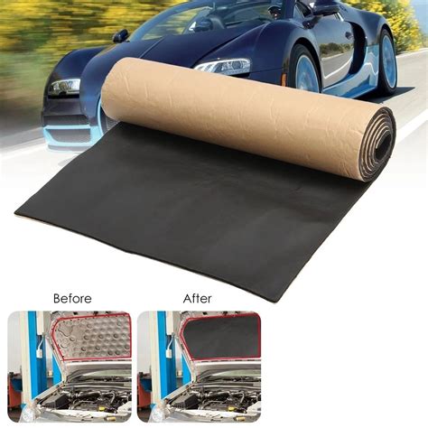 1roll 200cmx50cm 10mm/6mm/3mm Car Sound Proofing Deadening Car Truck ...