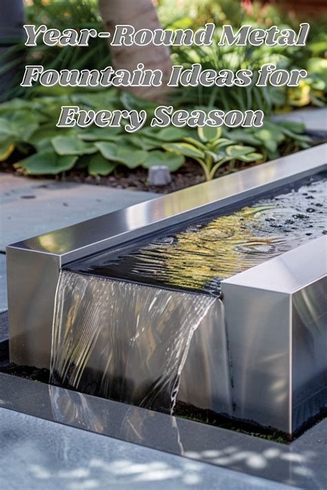Year-Round Metal Fountain Ideas for Every Season - Luxury Indoor ...
