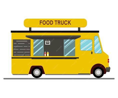 Plain Food Truck Clip Art