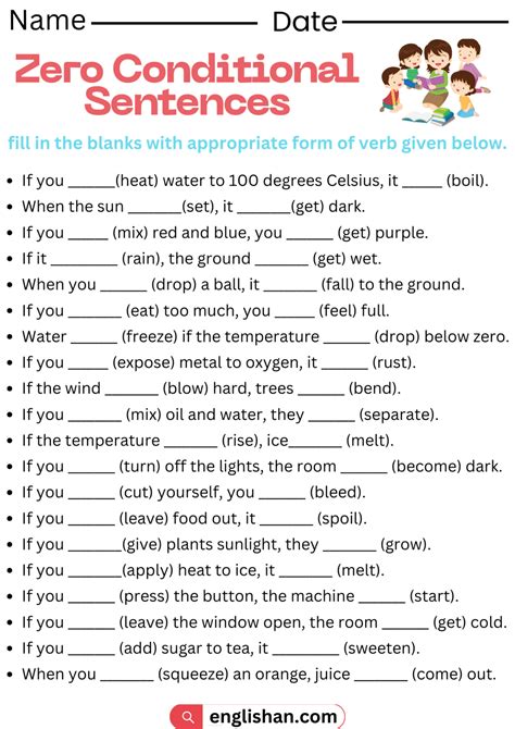 Image result for Zero First Second/Third Conditional Mix Worksheet