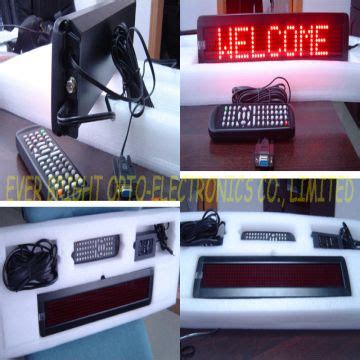 Image result for How to Setup a LED Message Sign