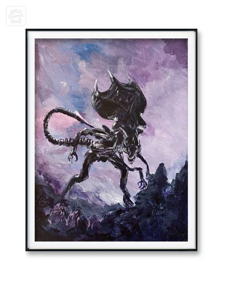 Image result for Alien Creatures in Acrylic Paint