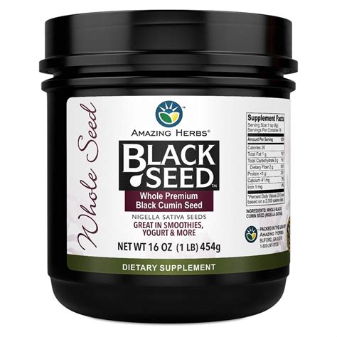 Amazing Herbs Whole Black Seed™ -- 16 oz - Vitacost