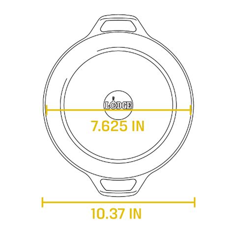 Lodge 5 Quart Cast Iron Double Dutch Oven