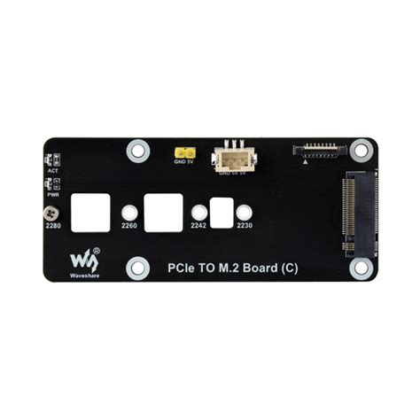 Buy PCIe To M.2 Adapter Board (C) for Raspberry Pi 5, Supports NVMe ...