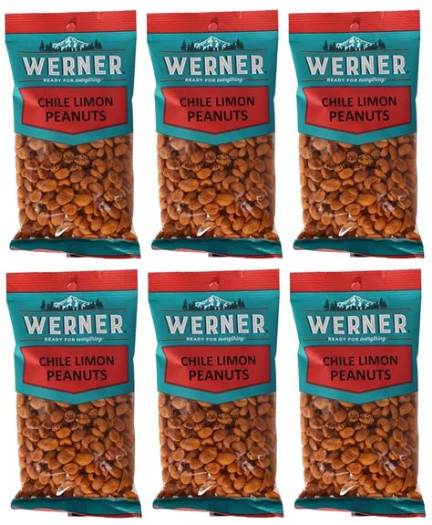 Werner Chile Limon Peanuts Cacahuates con Chile y India | Ubuy