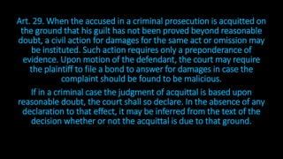 Image result for Civil Code Article 290