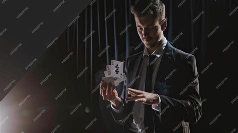 Premium Photo | Magician turning an ordinary hat into a rabbit before ...