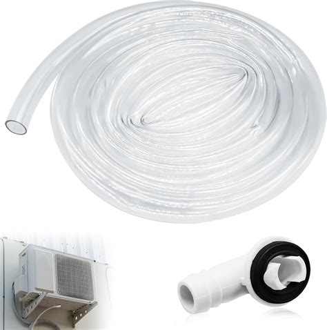6Ft Portable Air Conditioner Drain Hose, 3/5 Inch Leakproof AC Drain ...