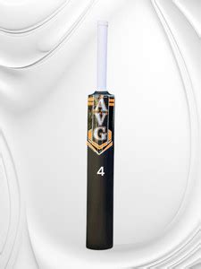 AVG Plastic Cricket Bat Age 9-11 Years (Size-4) Tennis Ball PVC/Plastic ...