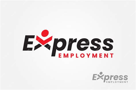 Express job logo template design delivery courier logistic logo active ...