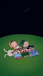 shinchan poster Waterproof Vinyl Sticker Poster Photographic Paper ...